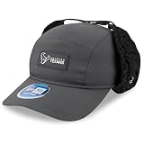 New Era Men's Charcoal Houston Texans 2025 Sideline Cold Weather Runner Dog Ear Adjustable Hat