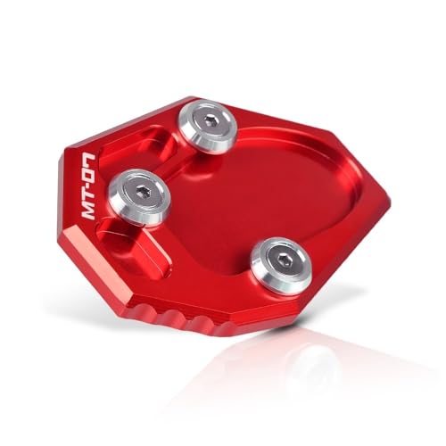 Motorrad Ständer Fuß Für Ya&maha MT-07 MT-07 Moto Cage MT-07 Tracer Motorrad Seitenständer Vergrößern Ständer Verlängerungsplatte Pad Motorradzubehör