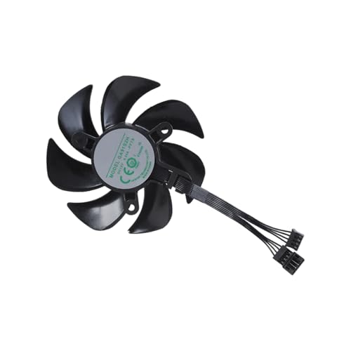AMISENK Ventilateur de refroidissement pour carte graphique 105 mm pour 3060 8G 12G Améliore le jeu et la dissipation efficace de la chaleur Ventilateur de carte vidéo