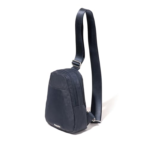Image of Baggallini Double Zip Mini Sling