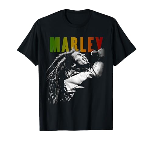 Laveur à Vibrations Bob Marley Rastaman T-Shirt