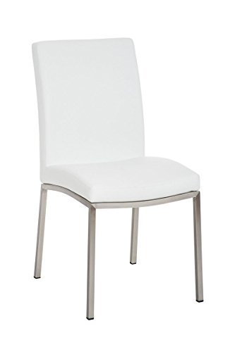 CLP Sedia Pranzo Grenoble in Similpelle E Acciaio Inox I Sedia...