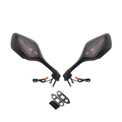 Rétroviseurs moto GSXR600 clignotant LED universel retroviseur réflecteur K9 750
