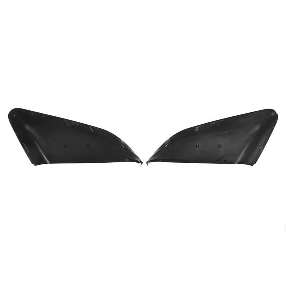 Cubierta de repuesto para espejo retrovisor de coche Kacepar compatible con Land Rover LR2/Freelander 2 LR4/Discovery 4 (2010-2015), color negro brillante