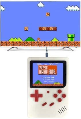 NKKL Sub Mario 400+ Game Console Rechargable Gaming Classic Retro Video Game Player 400 in 1 SUP Game Box with 400+ Games LED Display & Retro Classic Games Functions Compatible for All Kids & People…