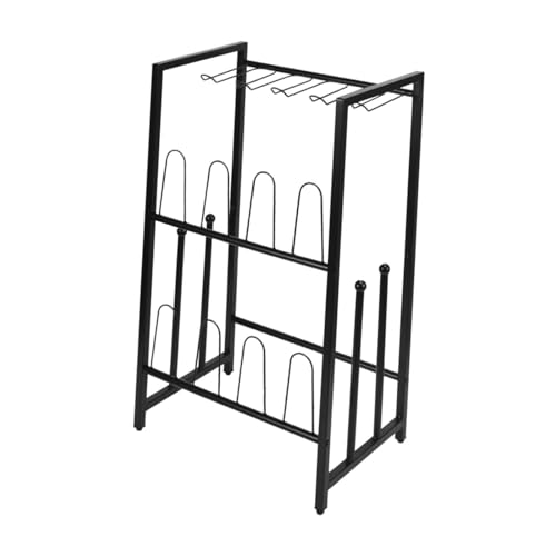 PETSOLA Organizador de Zapatos con Estante para Botas, Ideal para Guardar Botas en La Entrada O El Pasillo.