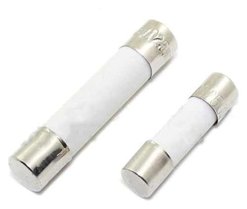 �Z���~�b�N�`���[�u�J�[�g���b�W�q���[�Y�A�q���[�Y 10 �Z���~�b�N���f 250V 500mA-20A �����̃T�C�Y(4a,6x30mm)