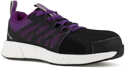 Reebok Work RB315 Women's Fusion Flexweave™ Work Safety Toe, Black, 7.5 | Image 4