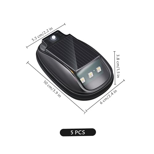 Luces solares de cabina para evitar cables en el techo de camionetas 6