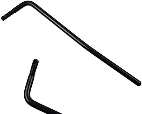 GETMusic 6MM Screw-in Electric Guitar Tremolo Arm Whammy Bar (Black)