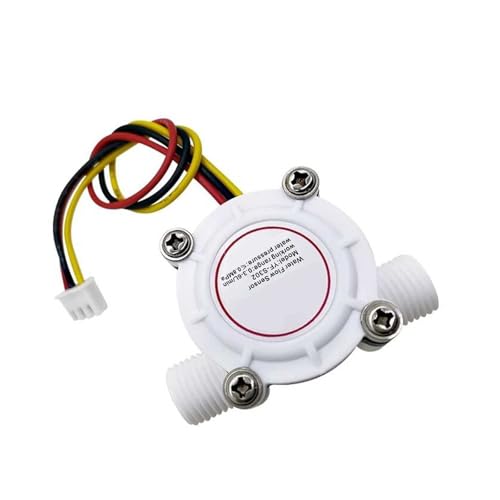 Medidor de caudal de agua G1/4 para riego por goteo automatizado y huertos urbanos caseros
