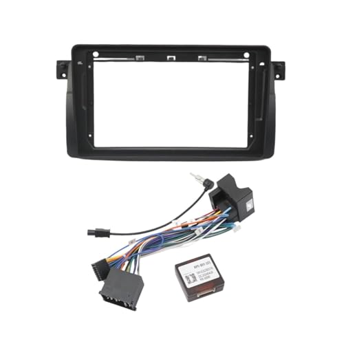 Cadre adaptateur pour lecteur Android 9 pouces avec canbus pour BMW E46