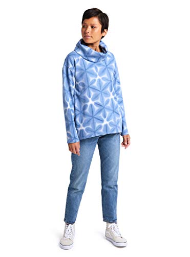 Burton Pulôver feminino Ellmore, baunilha Heather Dailola Shibori, GG