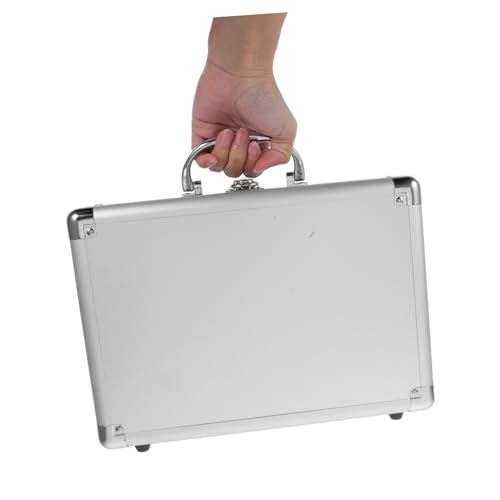 Luggage Aluminum Case Men Briefcase Handle Hard Case for Travel and Storage4