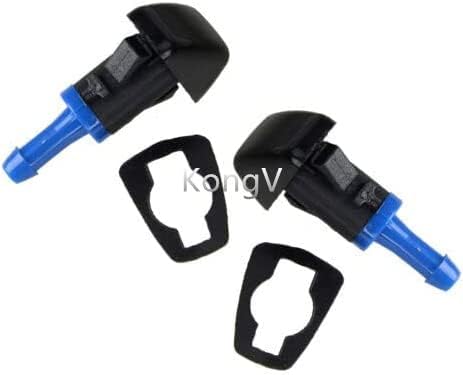 Miniatura 7 de 5303834AB 68024312 Boquilla de limpiaparabrisas derecho o izquierdo para Dodge Challenger, Chrysler Guider Patriot y Jeep (2008-2017), color azul