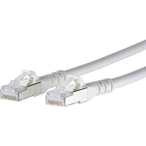 BTR NETCOM Cat6A 0.5m cavo di rete 0.5 m bianco