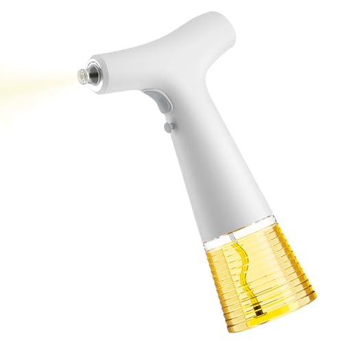Aceitero para cocinar - 13.5x7.5x24.2cm Mister de oliva, botella cocina mano, dispensador spray fino niebla, contenedor no aerosol | Gadget recargable freír a la barbacoa hornear