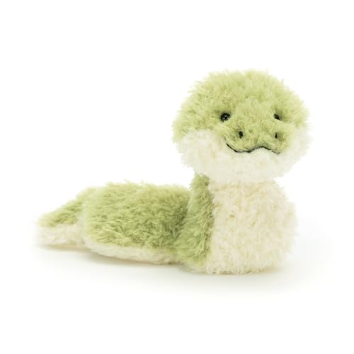 Image of Jellycat Little Snake Stuffed Animal, 8 inches - Reptile Plush Toy - Classic Children's Gift