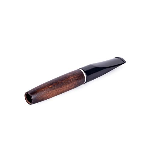 Dr Watson - Porte-cigarette en bois 10 cm, série Classic, convient aux cigarettes régulières, compatible avec les filtres jetables (Marron) Cover