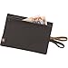 Lewis N. Clark RFID-Blocking Hidden Travel Belt Wallet, Black, One Size