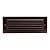Elco Lighting ELST81BZ LED Brick Light with Angled Louver