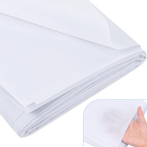 TranRantic Tissu D'entoilage Thermocollant et Fusible, 300 × 100 cm Tissu Thermocollant Peut être Découpé de Poids Moyen pour Loisirs Créatifs, Couture et...
