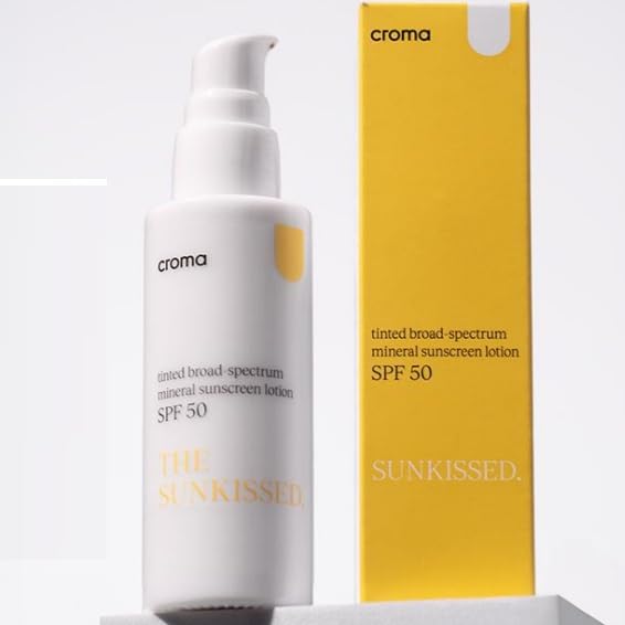 CROMA Mineral Sunscreen SPF50 protection solaire minérale pour visage et corps