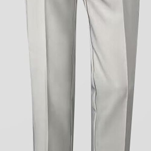 Men Classic Korean Style Suit Pants Wrinkle Free Lightweight Casual Pant Men Flat Front Straight Formal Pant3