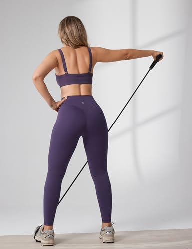 Image of UNISSU Hugcurve No Front Seam High Waisted Workout Leggings for Women Buttery Soft Yoga Pants Gym Athletic Tights - 25''