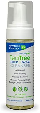 Advanced Formula Tea Tree Eyelid and Facial Cleanser (180 ml)