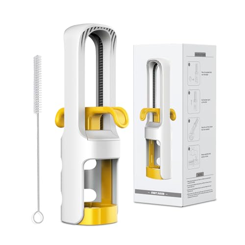 Image of Grape Cutter For Kids Toddlers,Seedless Grape Baby Cherry Tomatoes Strawberry Slicer Pitted Olives Into 4 Pieces for Vegetable Fruit Salad (YELLOW)