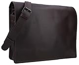 Praktisch: Die Ledertasche Herren überzeugt nicht nur mit ihrem geräumigen Format, sondern auch mit dem wasserfesten Innenfutter, welches die Ledertasche Mitch vor Schäden durch ausgelaufene Flüssigkeiten bewahrt.