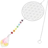 Décoration suspendue en cristal – un ornement étincelant pour l'intérieur ou l'extérieur, idéal pour la décoration murale, prismes suspendus