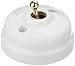 Fontini - Interruptor dimbler 10a 250v porcelana dorado pack