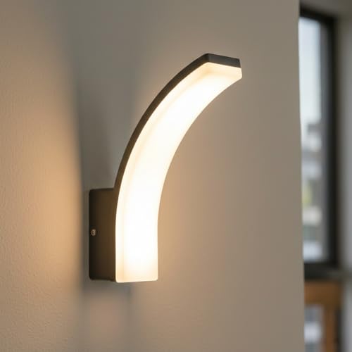 Applique Murale Extérieure LED GIBRALTAR – Puissance Réglable (12W / 15W / 20W) – Jusqu'à...
