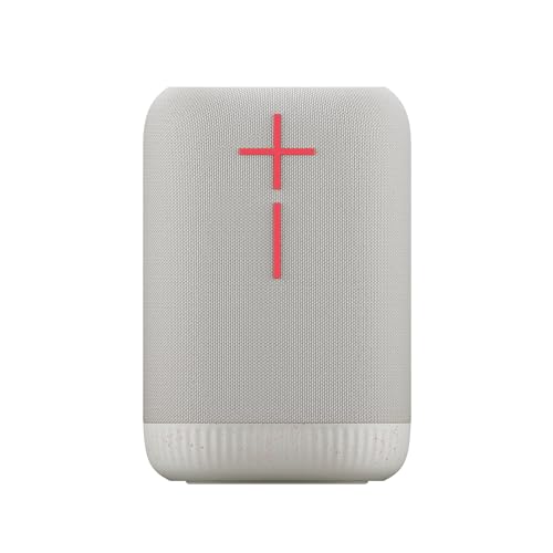 Ultimate Ears EPICBOOM, Altavoz Bluetooth portátil inalámbrico, Graves potentes, Sonido de 360 Grados, EQ adaptativo, Impermeable IP67, Flota, 17 Horas de batería, Radio de acción 6 m   Blanco