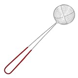 Edelstahl-Drahtabschäumer, Löffel, Sieb, Spinnensieb, Spinnenabschäumer für Küche...