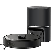 Tapo RV30 Max Plus Saugroboter mit Wischfunktion und automatischer Absaugstation, 5300Pa Ultra St...