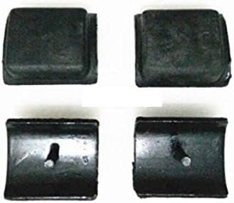 4 Pcs Leave Spring Stop, Auxiliary Spring compatible with Isuzu Npr, Nqr - 4.8Td, 5.2Td 1998-2010