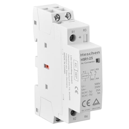 Contattore CA HSR1-32 2 Poli 32A - Per Impianti Domestici, Montaggio Su Guida DIN - Foto 7