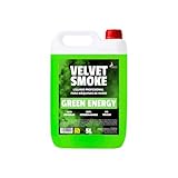 Velvet Smoke - Líquido para Máquina de Humo Alta Densidad | 5 litros | Líquido Maquina de Humo para Navidad, Noche Vieja y Fiestas |100% Natural | Sin residuos | Green Energy