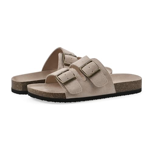 Image of WHITE MOUNTAIN Kids Girls' Helga Slide Footbed Sandal