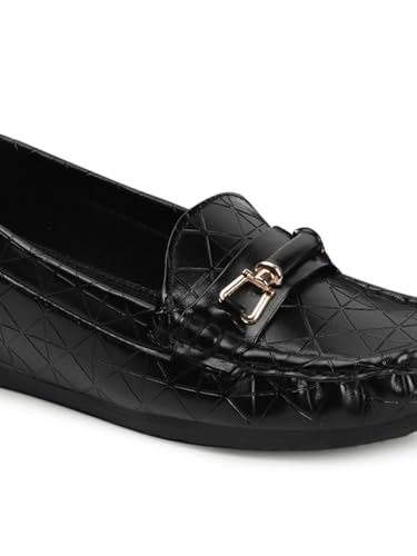 Image of Carlton London Women Comfortable Slip On Flat Loafer Ballet with Heels, for Party and Wedding, Casual and Formal Occasions
