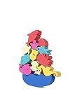 Kikkerland Don't Rock the Boat Erasers, Set of 12