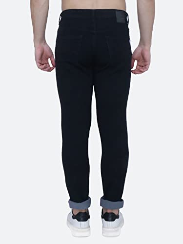 Image of Strechable Denim Regular Fit Mid Waist Light Weight Soft Feel Stretchable Denim Jeans Pant for Men