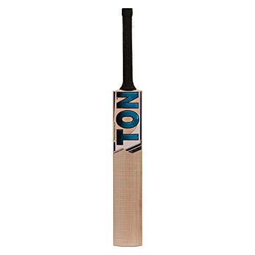 SS Ton Elite English Willow Cricket Bat (Free Extra SS grip, Anti Scuff