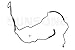 Sunsong 3401840 Power Steering Return Line Hose Assembly