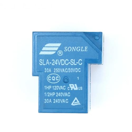 Relais SLA-24VDC-SL-C 5V 12V 24V 6 broches PCB 30A pour module de commutation