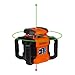Johnson Level & Tool JRT300-GNHV-K Self-Leveling Dual Slope Rotary Laser Kit with GreenBrite® Technology, 4,000FT Range, Lithium Ion Batteries, Magnetic Target, Laser Detector, Remote Control