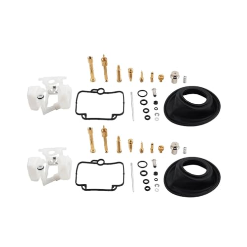 Kit de réparation carburateur pour Suzuki GS500 et GS500E 1989-2000 avec joints et pointeaux 2 pièces